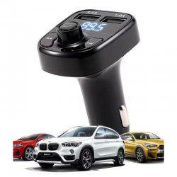 Andowl FM Transmitter με Bluetooth / USB Μαύρο