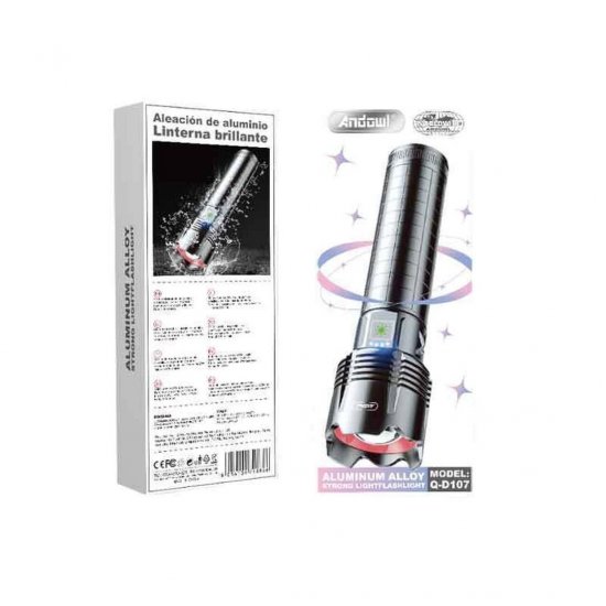 Andowl Q-D107 Επαναφορτιζόμενος Φακός Led Andowl Q-D107 Επαναφορτιζόμενος Φακός Led