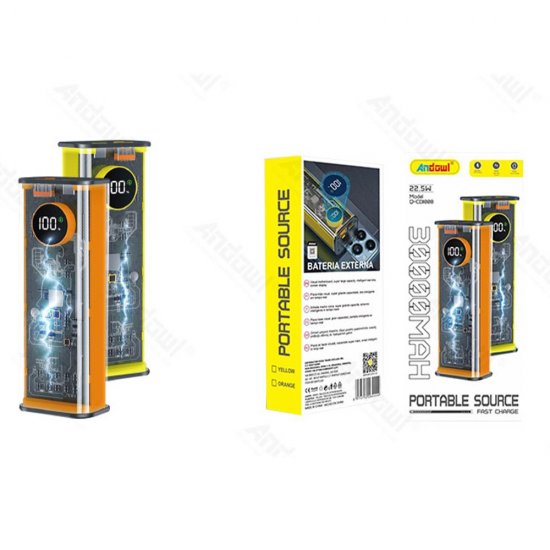 Andowl Q-CD1008 Power Bank 30000mAh 22.5W Andowl Q-CD1008 Power Bank 30000mAh 22.5W