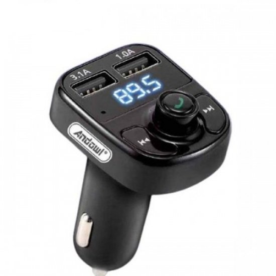 Andowl FM Transmitter Q-T106 με Bluetooth / USB Μαύρο Andowl FM Transmitter Q-T106 με Bluetooth / USB Μαύρο
