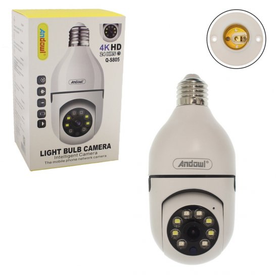 Andowl Q-S805 IP Κάμερα Ασφαλείας Wi-Fi 4K Νυκτός Andowl Q-S805 IP Κάμερα Ασφαλείας Wi-Fi 4K Νυκτός
