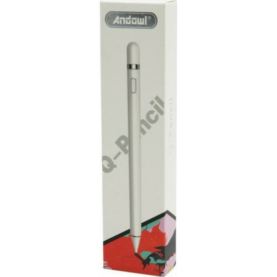 Andowl Q-Pencil Ψηφιακή Γραφίδα Αφής σε Λευκό χρώμα Andowl Q-Pencil Ψηφιακή Γραφίδα Αφής σε Λευκό χρώμα