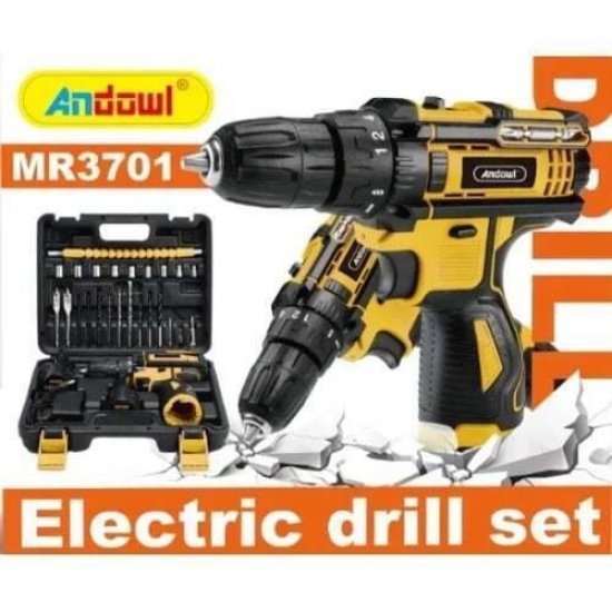 Andowl MR3701 Δραπανοκατσάβιδο Μπαταρίας 2x1.5Ah