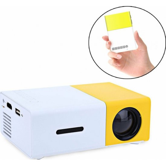 Φορητός Προτζέκτορας 1080P Full HD Led Projector – YG-300 Φορητός Προτζέκτορας 1080P Full HD Led Projector – YG-300