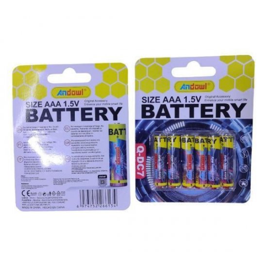 Andowl Q-DC7 Μπαταρίες AAA 1.5V 6τμχ Andowl Q-DC7 Μπαταρίες AAA 1.5V 6τμχ