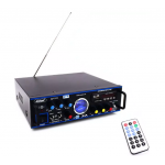 Andowl Q-T111 Ενισχυτής με λειτουργία Karaoke σε Μαύρο Χρώμα