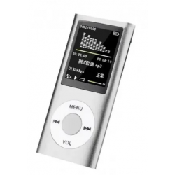 MP4 Player με οθόνη 1.8″ χωρίς εσωτερική μνήμη QPOD5 Andowl ασημί MP4 Player με οθόνη 1.8″ χωρίς εσωτερική μνήμη QPOD5 Andowl ασημί