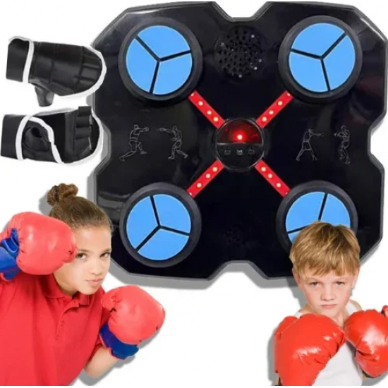 Μουσικό Ταμπλό Μποξ με Γάντια Andowl Q-BM25