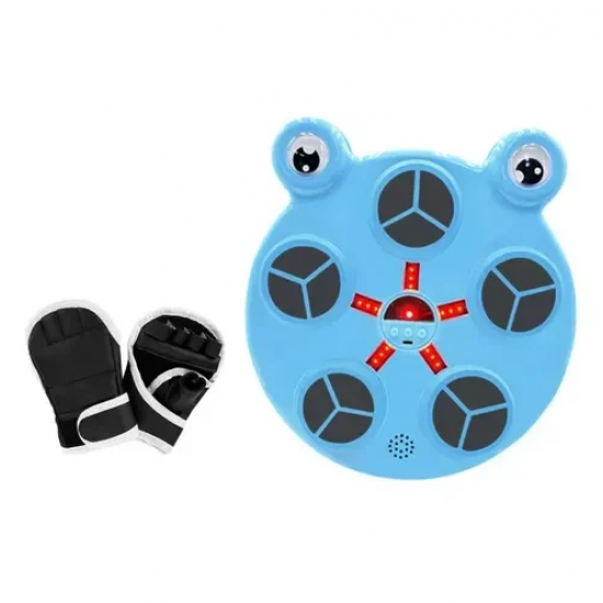 Μουσικό Ταμπλό Μποξ & Στόχου με Γάντια Andowl Q-BM24 Μπλε