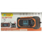 Φορτιστής μπαταριών 12V10A – 24V5A Andowl Q-DP750 πορτοκαλί/μαύρο