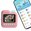 Ψηφιακή Παιδική Φωτογραφική Μηχανή στιγμιαίας εκτύπωσης 2,4″ Andowl C8 Ροζ