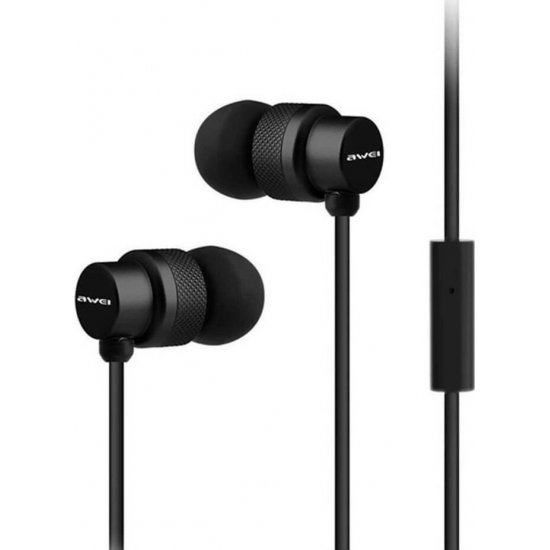 Awei ES970i In-ear Handsfree με Βύσμα 3.5mm Μαύρο Awei ES970i In-ear Handsfree με Βύσμα 3.5mm Μαύρο