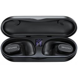 Awei T69 Open Ear Bluetooth Handsfree Ακουστικά με Θήκη Φόρτισης Μαύρα Awei T69 Open Ear Bluetooth Handsfree Ακουστικά με Θήκη Φόρτισης Μαύρα