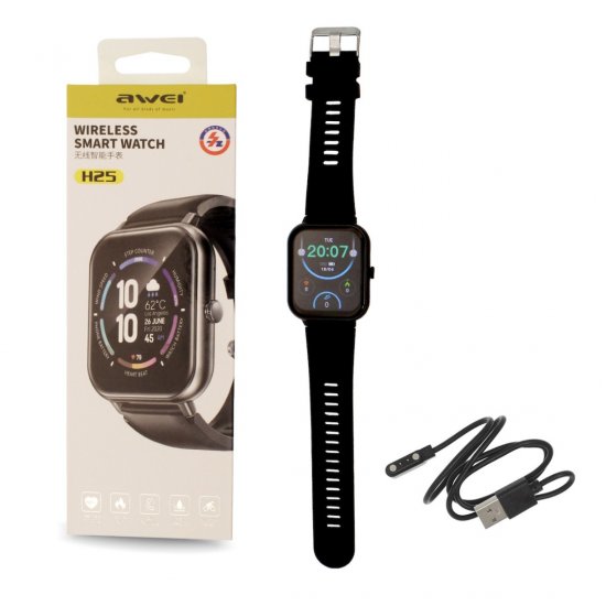 Smartwatch Awei H15 Μαύρο Smartwatch Awei H15 Μαύρο
