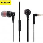 Awei ES10TY In-ear Handsfree με Βύσμα 3.5mm Μαύρο