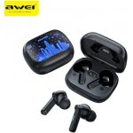 Awei T53 Ακουστικά με Θήκη Φόρτισης Μαύρα