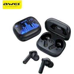 Awei T53 Ακουστικά με Θήκη Φόρτισης Μαύρα Awei T53 Ακουστικά με Θήκη Φόρτισης Μαύρα