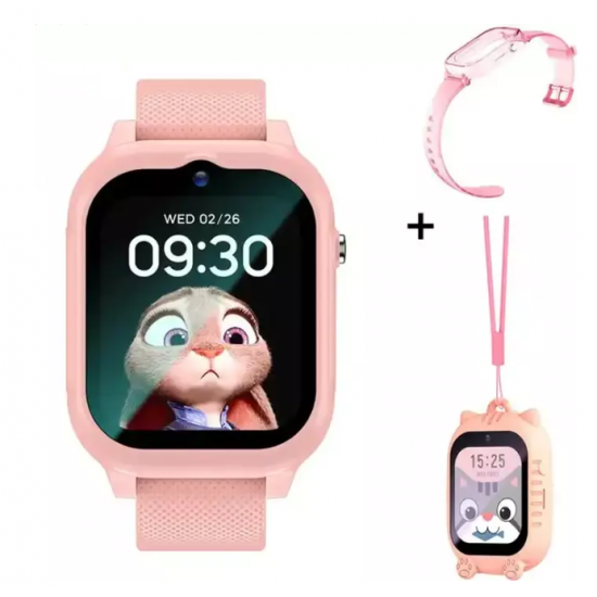 Awei H29 Παιδικό Smartwatch Με GPS LBS Και 4G Βιντεοκλήσεις Ροζ