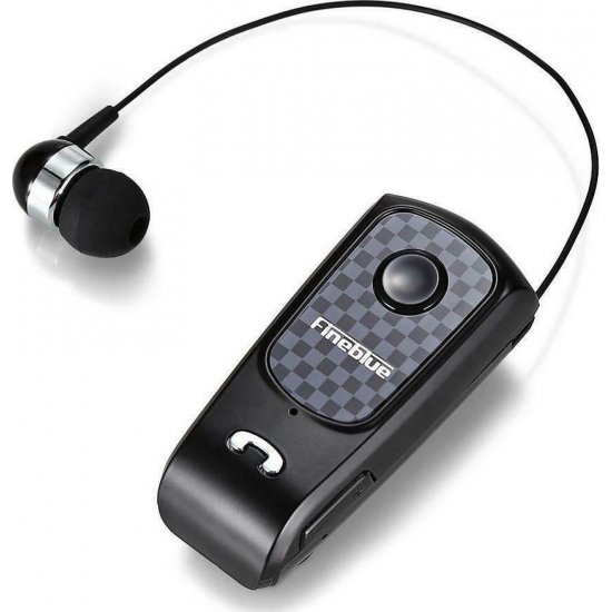 Fineblue F Plus In-ear Bluetooth Handsfree Ακουστικό Πέτου Μαύρο Fineblue F Plus In-ear Bluetooth Handsfree Ακουστικό Πέτου Μαύρο