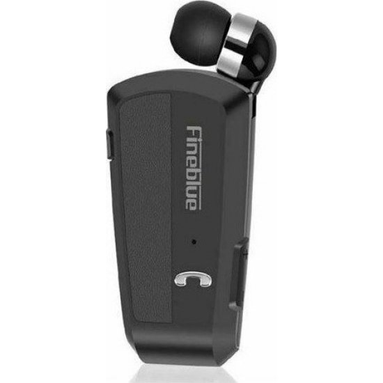 Fineblue F990 Ακουστικό Bluetooth In Ear Πέτου Black