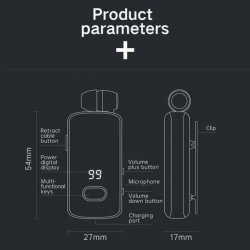 Fineblue F580 In-ear Bluetooth Handsfree Ακουστικό Fineblue F580 In-ear Bluetooth Handsfree Ακουστικό