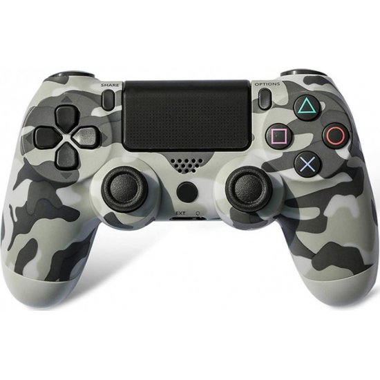 Ασύρματο Χειριστήριο Bluetooth Για Ps4 Ps Tv Camouflage Grey - (OEM) Ασύρματο Χειριστήριο Bluetooth Για Ps4 Ps Tv Camouflage Grey - (OEM)