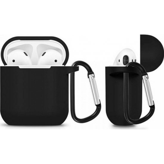 Θήκη Σιλικόνης για Airpods Μαύρη