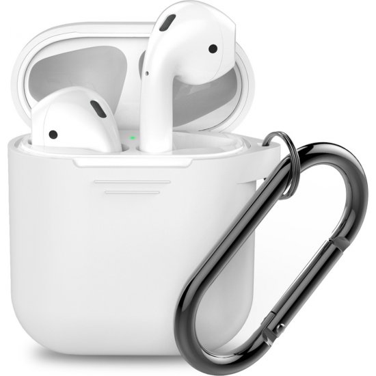 Θήκη Σιλικόνης για Airpods Λευκή Θήκη Σιλικόνης για Airpods Λευκή
