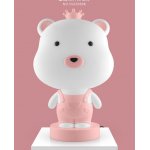 Παιδικό Φωτιστικό King Bear Ροζ
