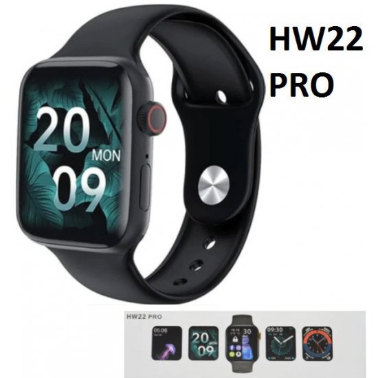 HW22 Pro 44mm Smartwatch Μαύρο HW22 Pro 44mm Smartwatch Μαύρο