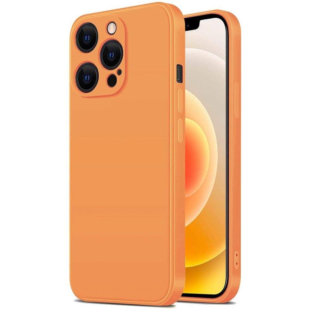 Complain Lubricate neutral Θήκη Σιλικόνης με κάλυμμα κάμερας Πορτοκαλί iPhone 11 - 1720
