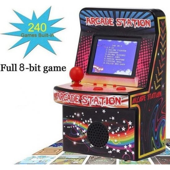 Φορητή Retro Παιχνιδομηχανή  Arcade Station
