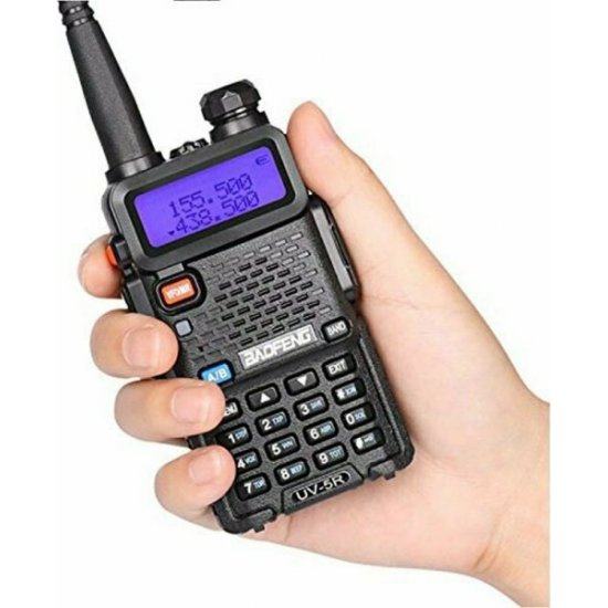 Baofeng UV-5R 5.8W Ασύρματος Πομποδέκτης UHF/VHF 5.8W με Μονόχρωμη Οθόνη Baofeng UV-5R 5.8W Ασύρματος Πομποδέκτης UHF/VHF 5.8W με Μονόχρωμη Οθόνη