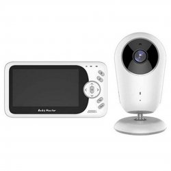 VB608 Ασύρματη Ενδοεπικοινωνία Μωρού με Κάμερα & Οθόνη 4.3" και Αμφίδρομη Ομιλία