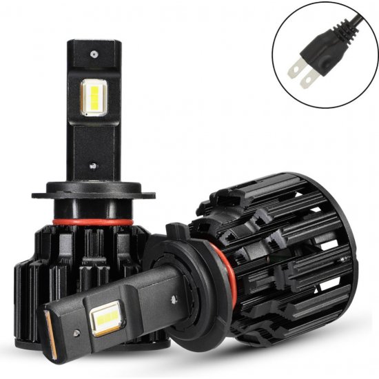 NovSight Led H7 100W 20000LM 6000K A397-F06 2τμχ