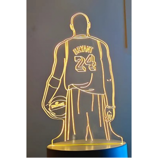 Διακοσμητικό Φωτιστικό 3D Illusion LED Αθλητισμός Πολύχρωμο
