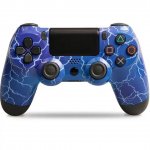 Ασύρματο Χειριστήριο Doubleshock 4 Bluetooth Για PS4 Lightning Μπλε