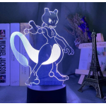 Διακοσμητικό Φωτιστικό 3D Illusion LED Pokemon Πολύχρωμο