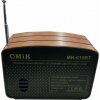 Επαναφορτιζόμενο Retro Ραδιόφωνο CMiK MK-615BT Καφέ Επαναφορτιζόμενο Retro Ραδιόφωνο CMiK MK-615BT Καφέ