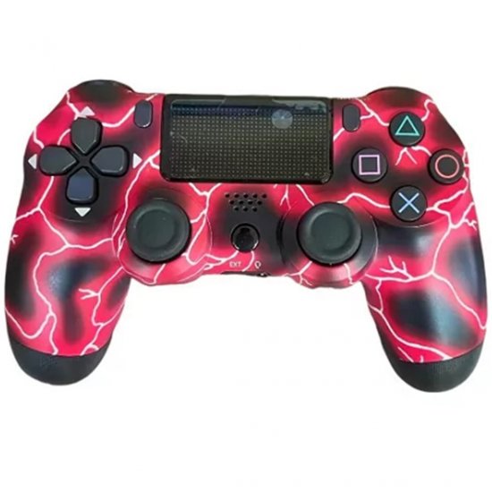 Ασύρματο Χειριστήριο Doubleshock 4 Bluetooth Για PS4 Red Thunder Ασύρματο Χειριστήριο Doubleshock 4 Bluetooth Για PS4 Red Thunder