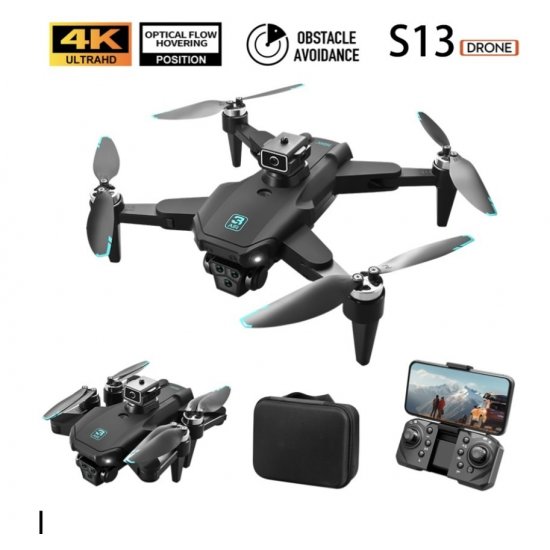 S13 Dual Camera Optical Flow With Obstacle Avoidance Drone με 4K Κάμερα S13 Dual Camera Optical Flow With Obstacle Avoidance Drone με 4K Κάμερα