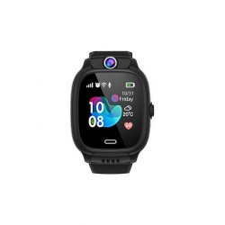 Y31 Παιδικό Smartwatch με GPS και Καουτσούκ/Πλαστικό Λουράκι Μαύρο