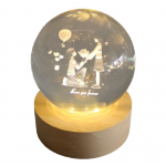 Διακοσμητικό Φωτιστικό Crystal Ball