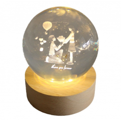 Διακοσμητικό Φωτιστικό Crystal Ball