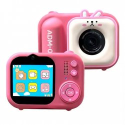 ADM 01 Παιδική Φωτογραφική Μηχανή 48MP Full HD (1080p) Ροζ