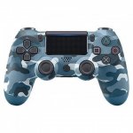 Ασύρματο Χειριστήριο  Bluetooth Για Ps4 Ps Tv Camouflage Blue - (OEM)