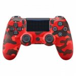 Ασύρματο Χειριστήριο  Bluetooth Για Ps4 Ps Tv Camouflage Red - (OEM)