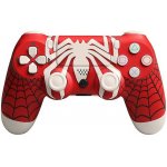 Doubleshock Ασύρματο Gamepad για PS4 Spiderman Κόκκινο