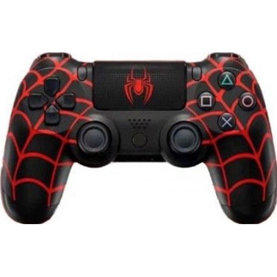 Doubleshock Ασύρματο Gamepad για PS4 SpiderMan Μαύρο Doubleshock Ασύρματο Gamepad για PS4 SpiderMan Μαύρο