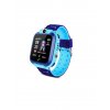 Παιδικό Smartwatch Q12 με GPS και Καουτσούκ/Πλαστικό Λουράκι Μπλε